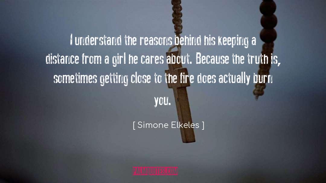 God Cares About You quotes by Simone Elkeles
