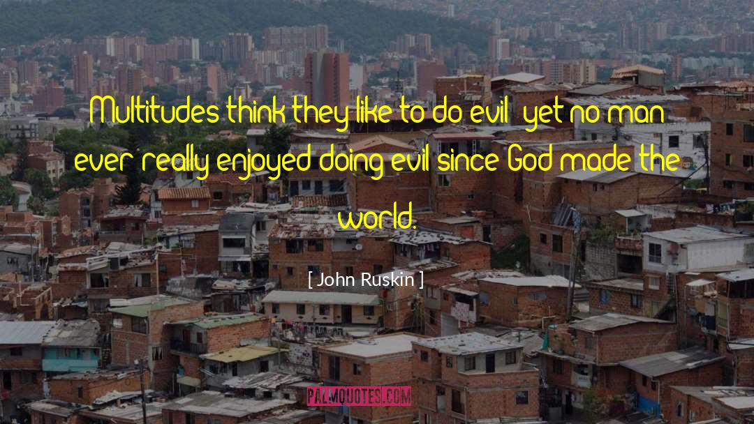 God Cares quotes by John Ruskin