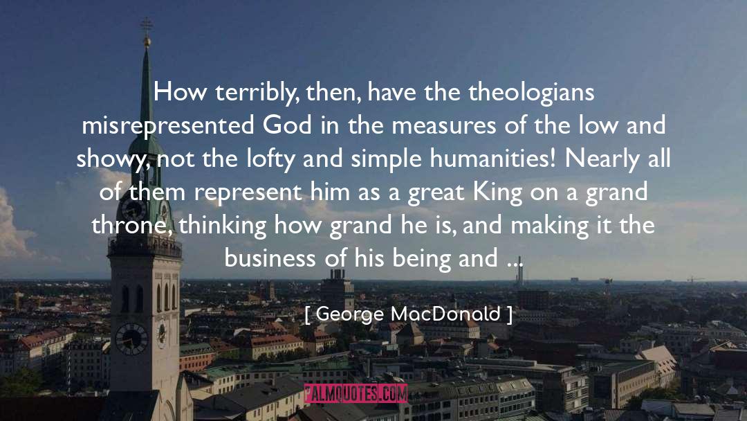 God Children King World Love quotes by George MacDonald