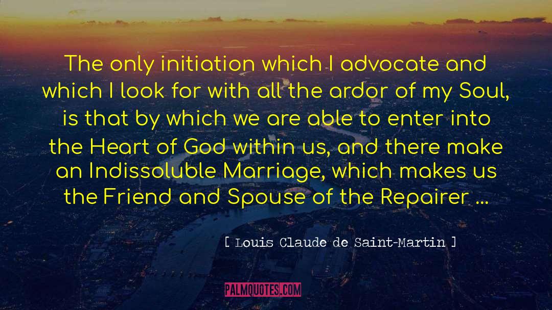 God Commands quotes by Louis Claude De Saint-Martin