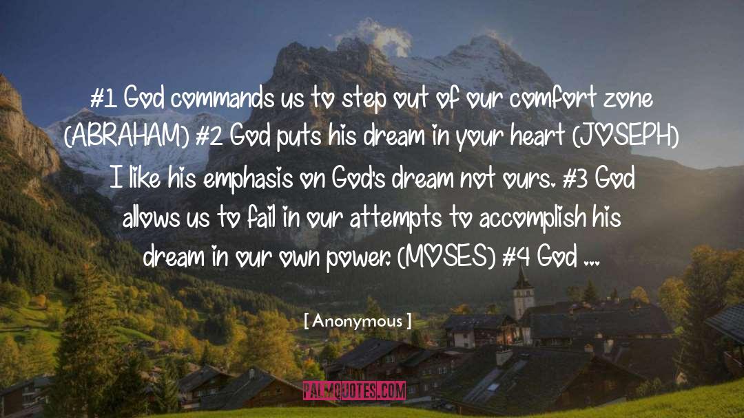 God Commands quotes by Anonymous