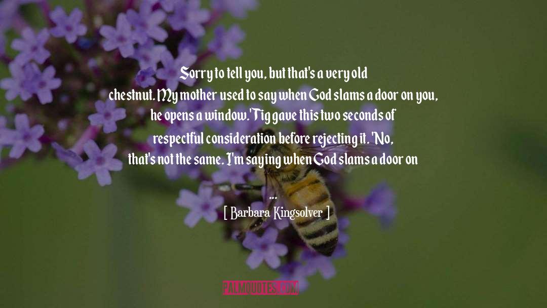 God Defines Himself quotes by Barbara Kingsolver
