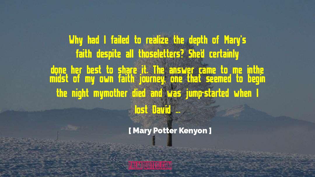 God Depth Psychology quotes by Mary Potter Kenyon
