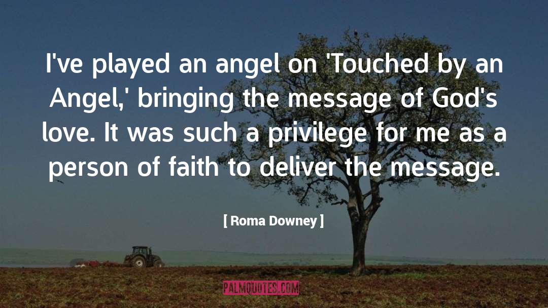 God Faith quotes by Roma Downey