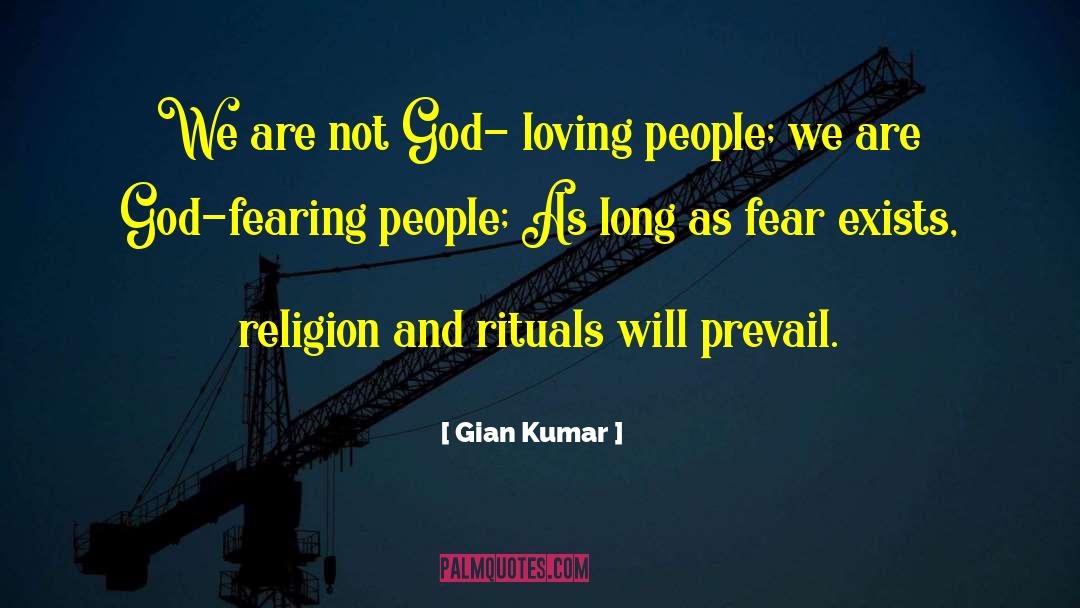 God Fearing Man quotes by Gian Kumar