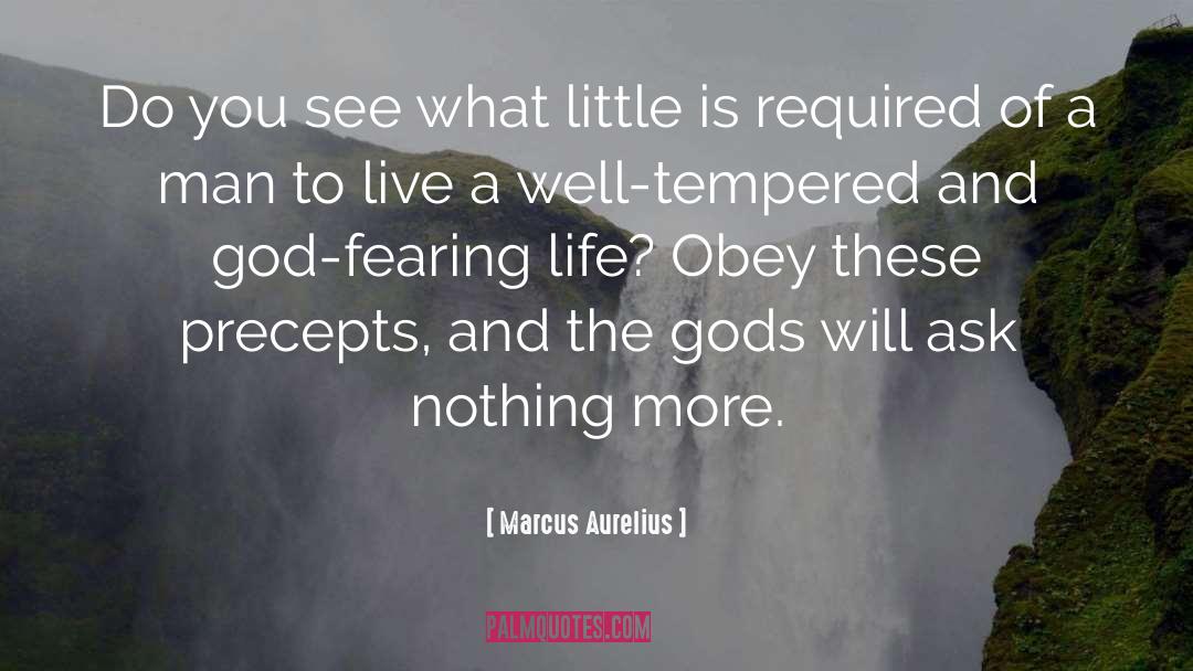 God Fearing quotes by Marcus Aurelius
