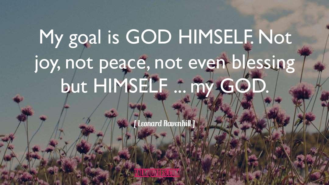 God First quotes by Leonard Ravenhill