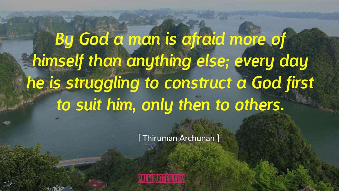 God First quotes by Thiruman Archunan