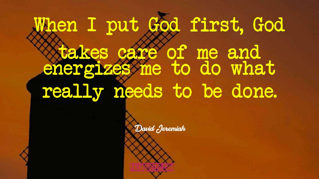 God First quotes by David Jeremiah