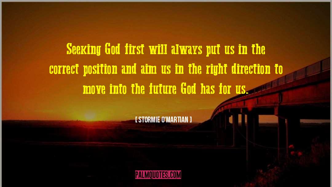 God First quotes by Stormie O'martian