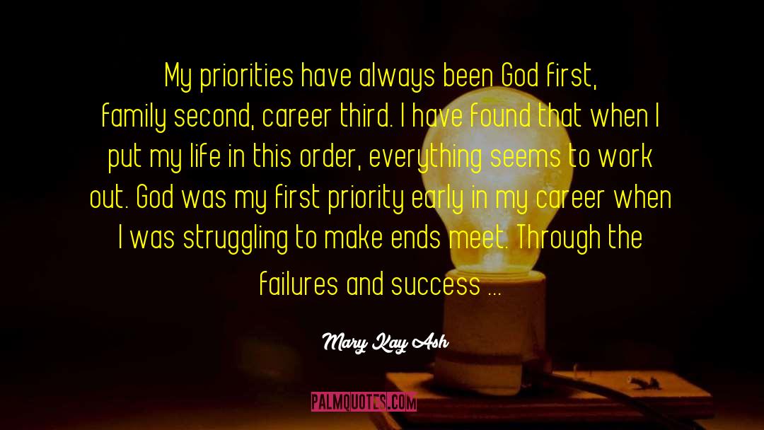 God First quotes by Mary Kay Ash