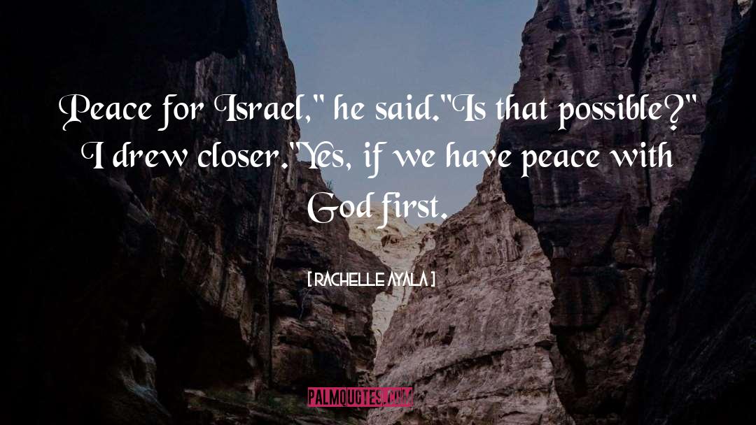 God First quotes by Rachelle Ayala