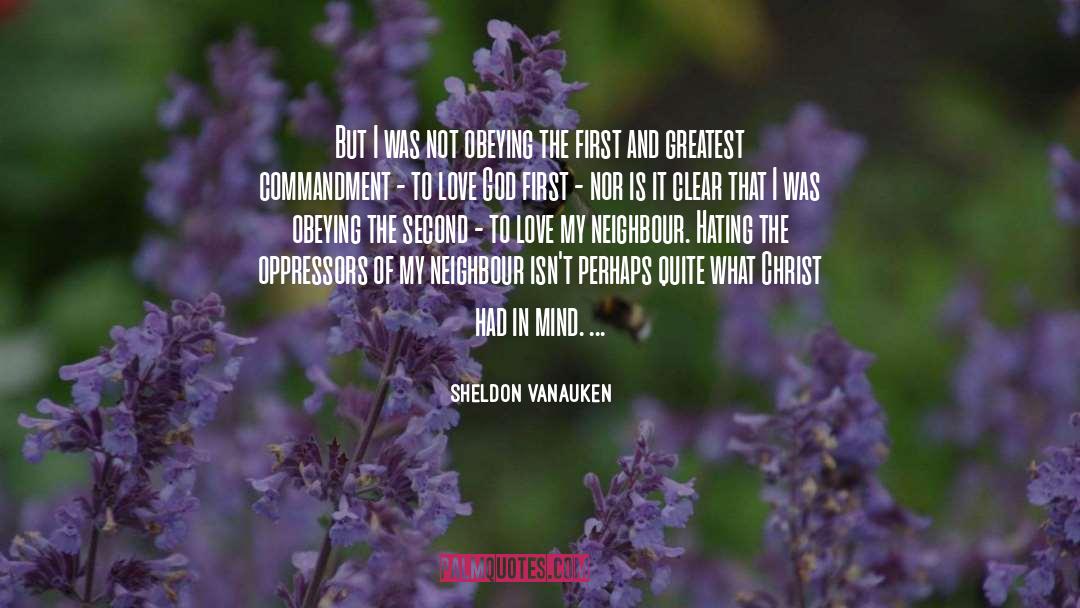 God First quotes by Sheldon Vanauken