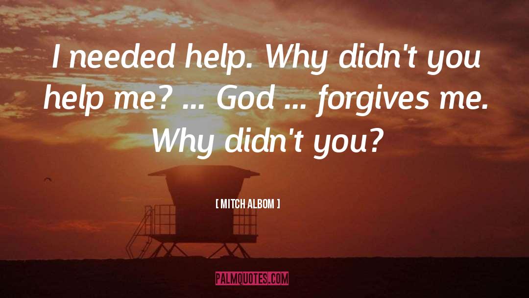 God Forgives quotes by Mitch Albom