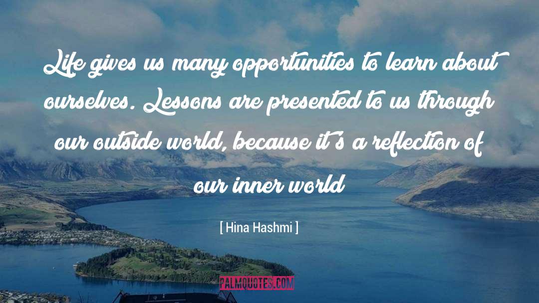 God Gives Opportunities quotes by Hina Hashmi