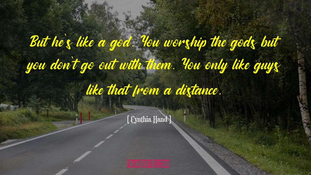God Giving quotes by Cynthia Hand