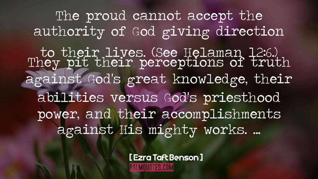 God Giving quotes by Ezra Taft Benson