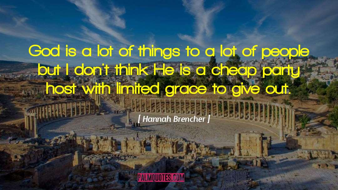 God Grace quotes by Hannah Brencher