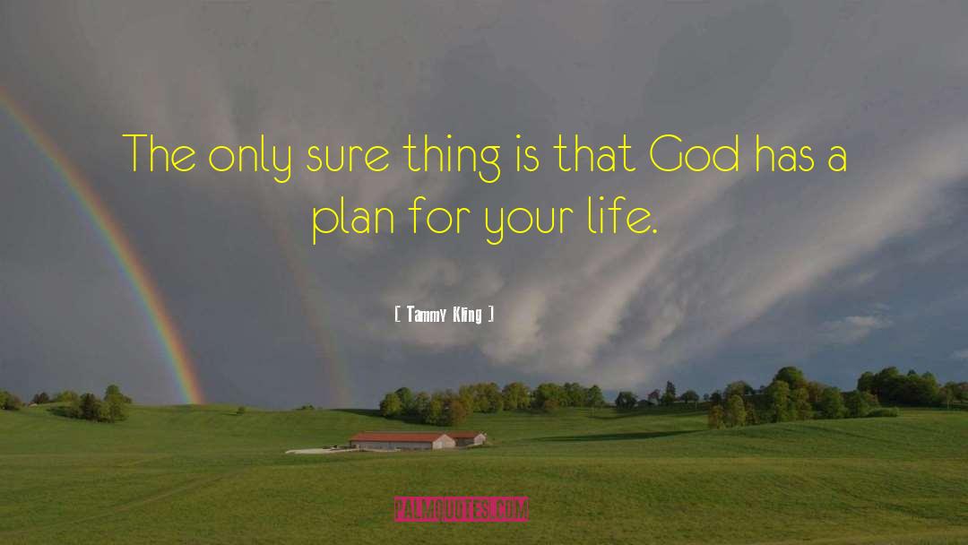 God Has A Plan For Your Life quotes by Tammy Kling