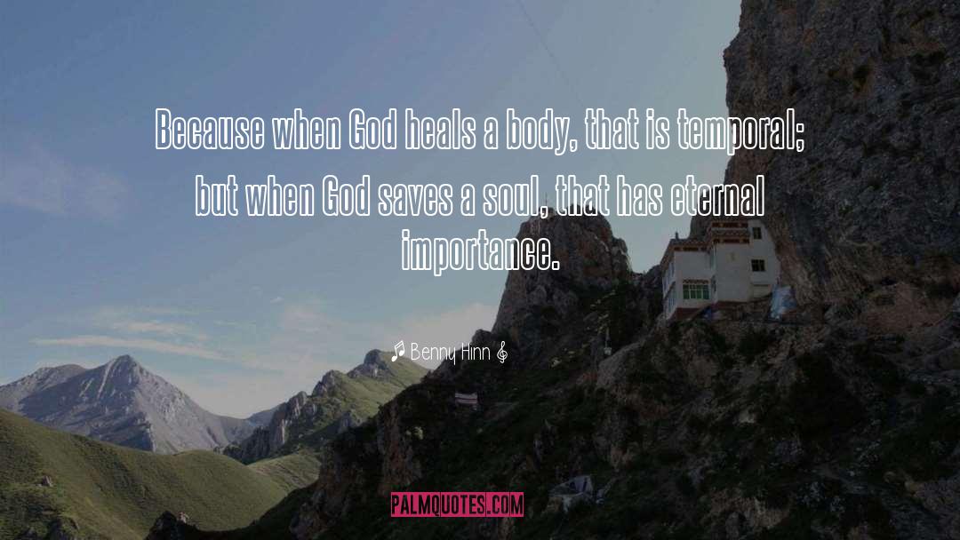 God Heals quotes by Benny Hinn