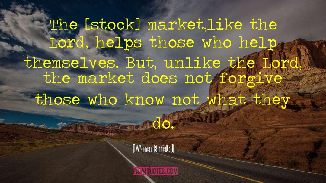 God Helps Those Who Help Themselves quotes by Warren Buffett