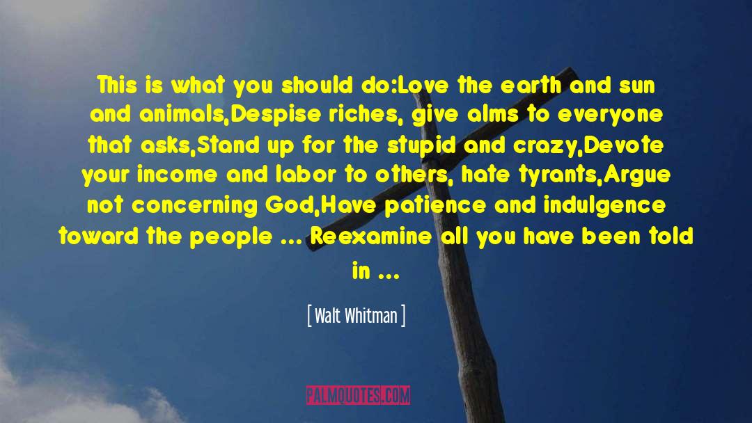 God Holiness quotes by Walt Whitman