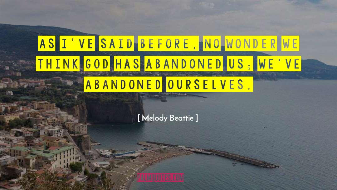 God Image quotes by Melody Beattie
