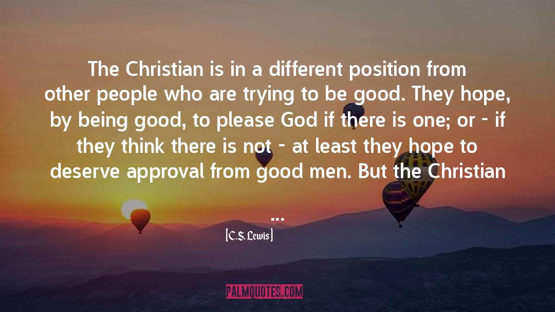 God Is A Good Provider quotes by C.S. Lewis