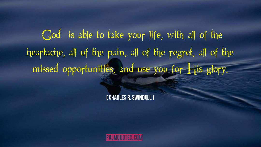 God Is Able quotes by Charles R. Swindoll