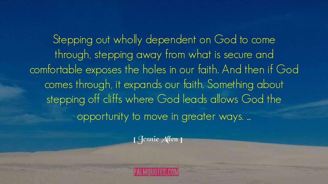 God Is Alive quotes by Jennie Allen