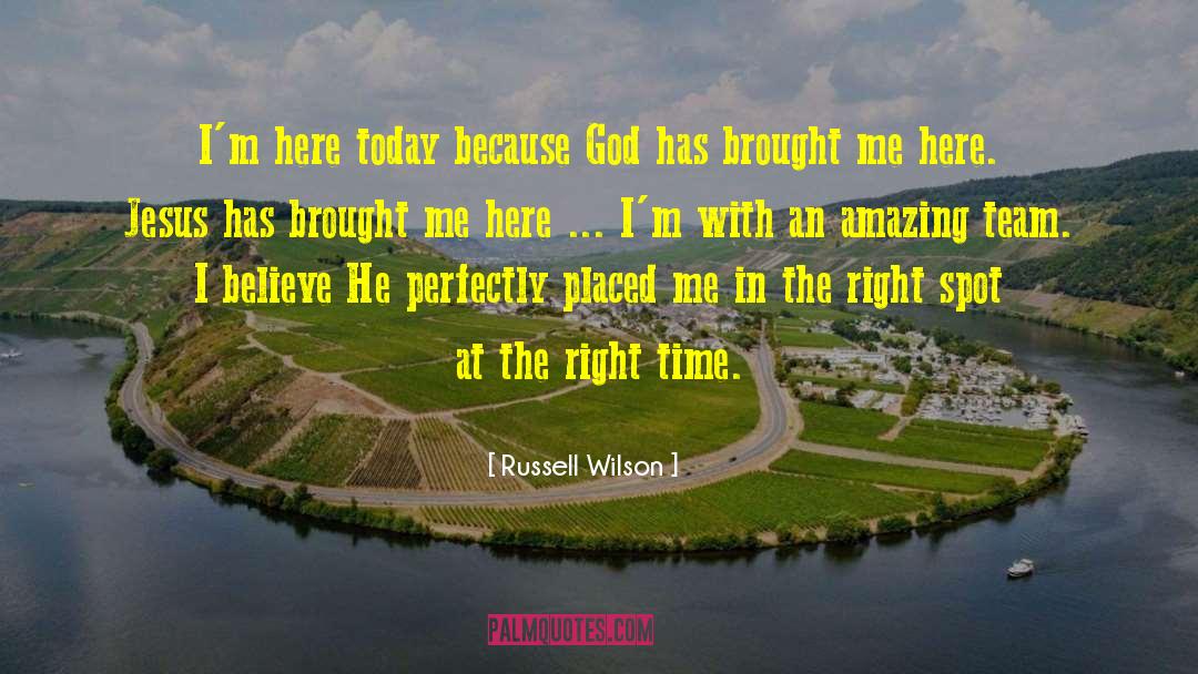 God Is In Control quotes by Russell Wilson