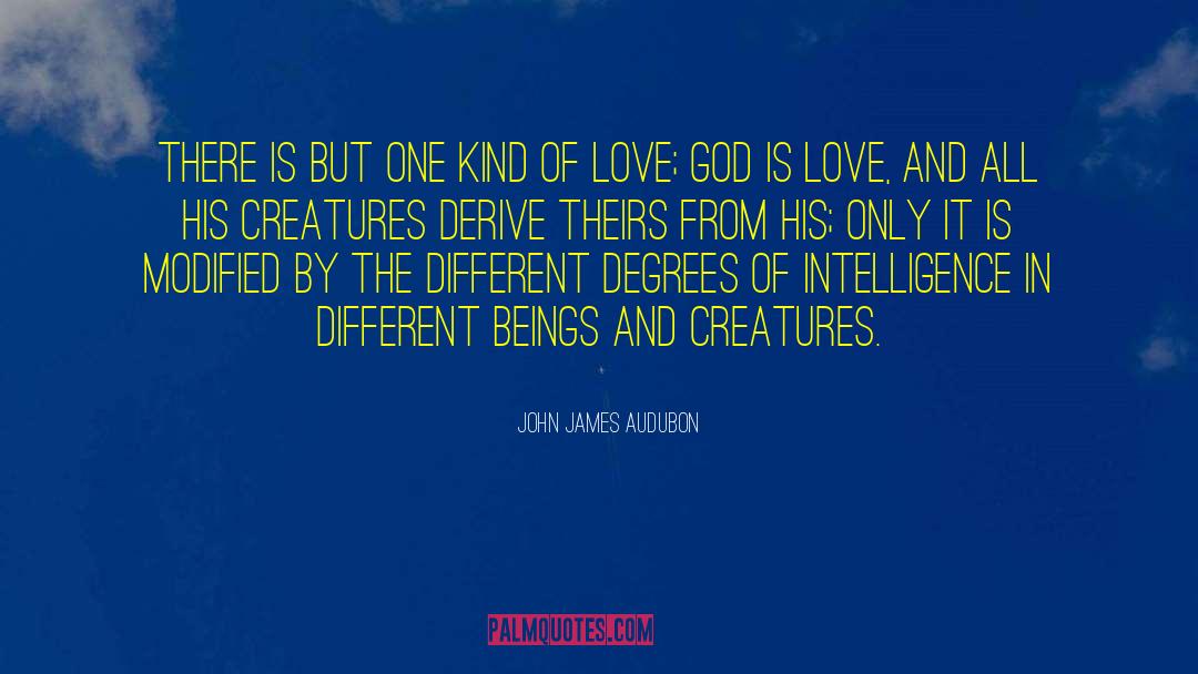 God Is Love quotes by John James Audubon