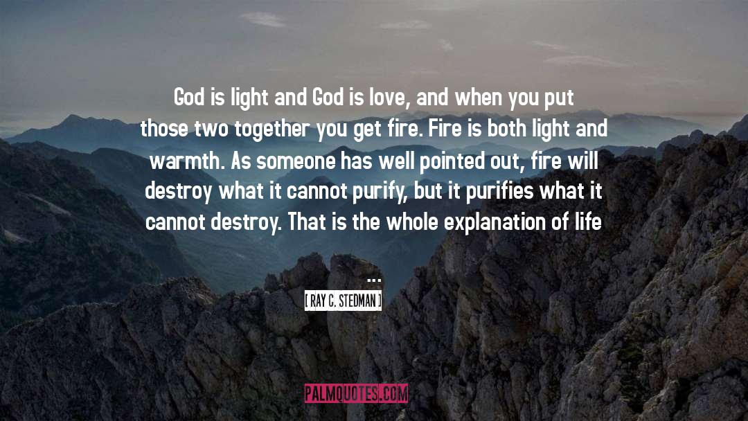 God Is Love quotes by Ray C. Stedman