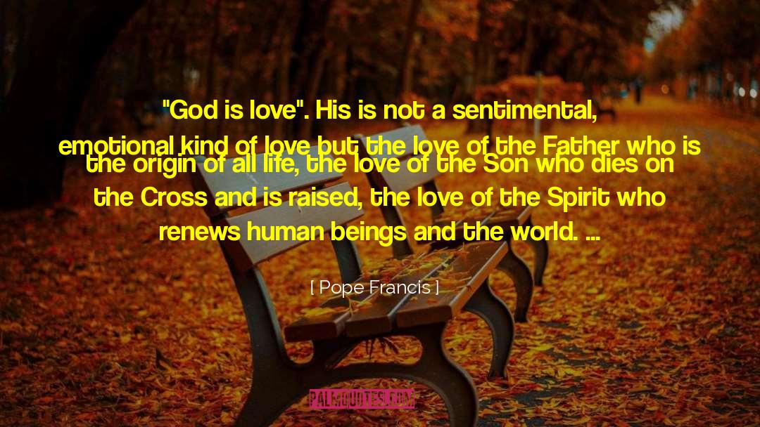 God Is Love quotes by Pope Francis