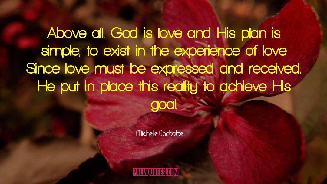 God Is Love quotes by Michelle Carbotte