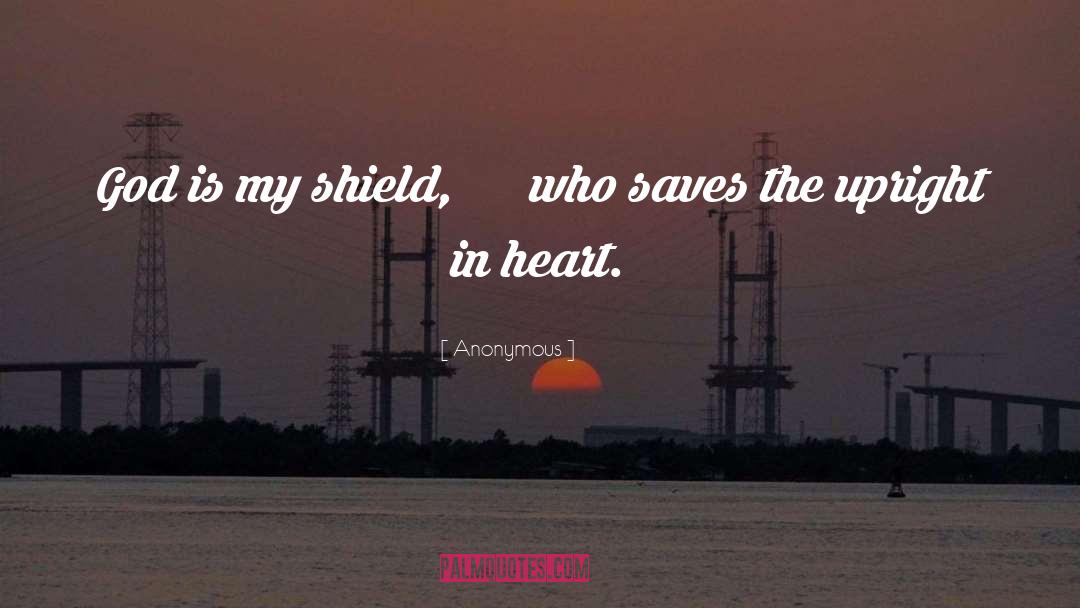 God Is My Shield quotes by Anonymous