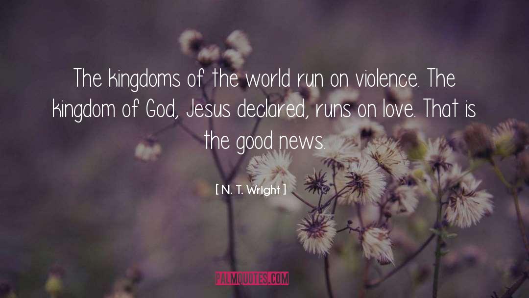 God Is There quotes by N. T. Wright