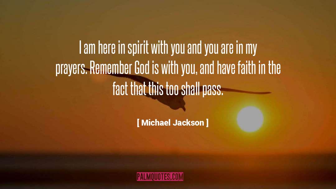 God Is With You quotes by Michael Jackson