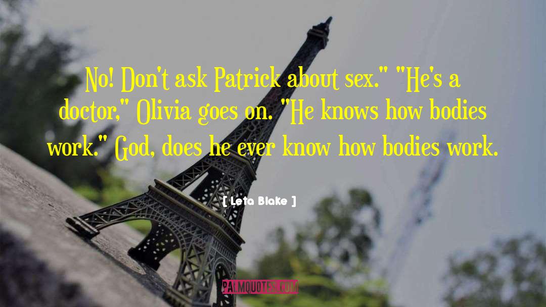 God Knows Everything quotes by Leta Blake