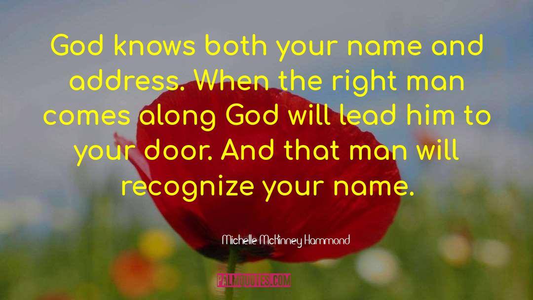 God Knows quotes by Michelle McKinney Hammond