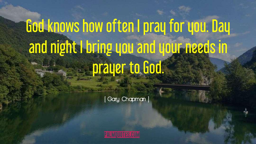 God Knows quotes by Gary Chapman