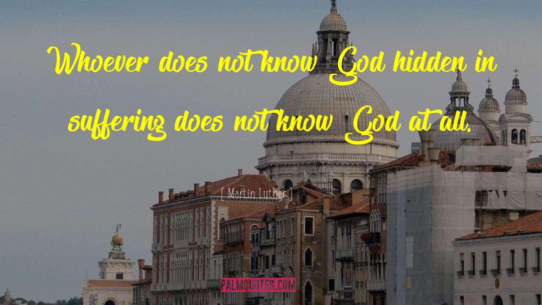 God Knows quotes by Martin Luther