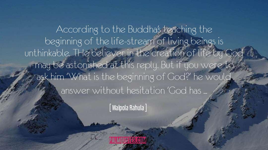 God Life quotes by Walpola Rahula