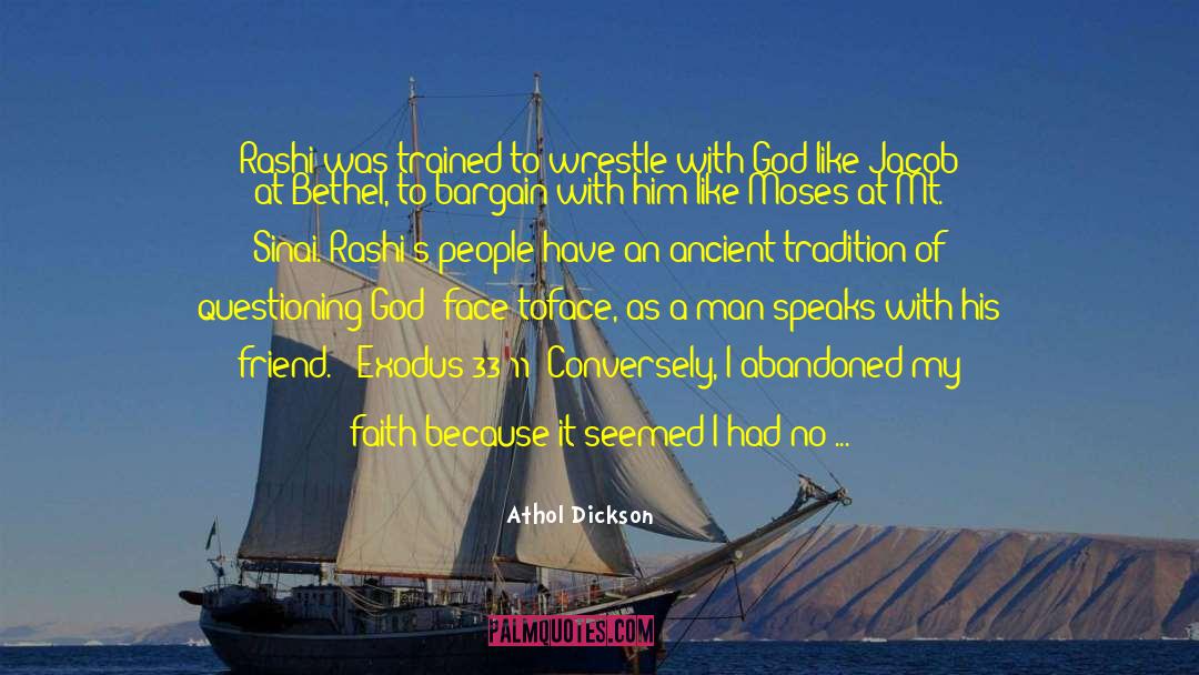 God Loves Man Kills quotes by Athol Dickson