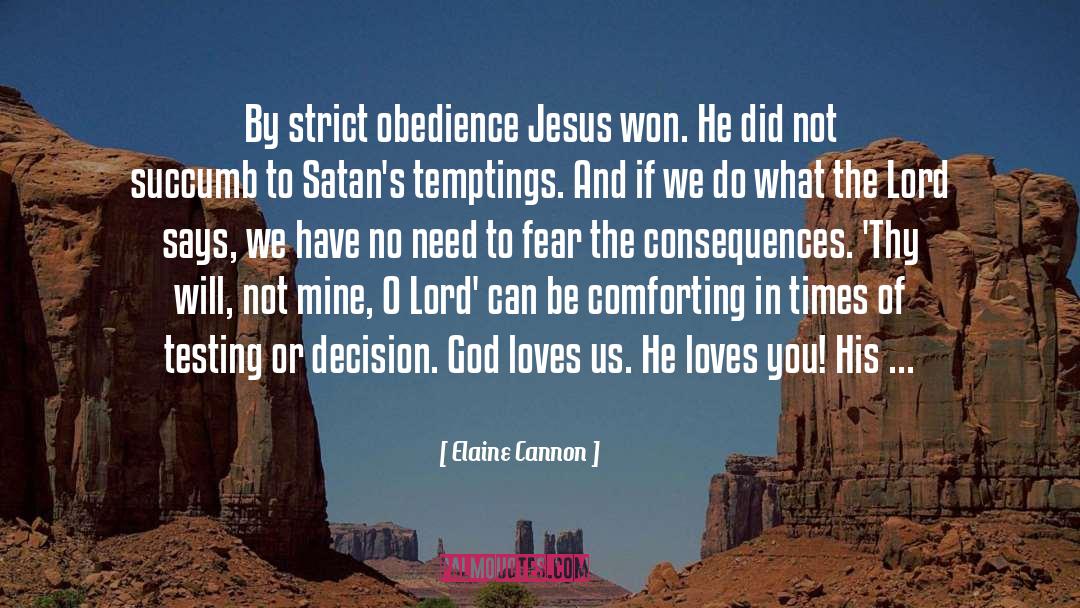 God Loves Us quotes by Elaine Cannon