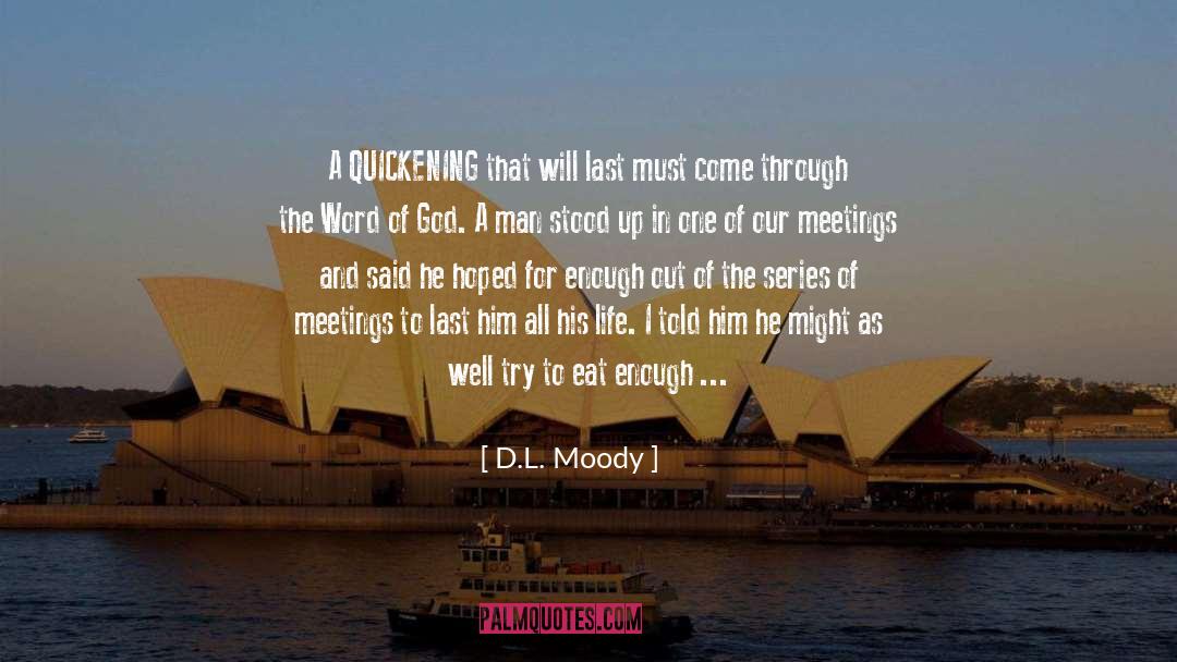 God Making You Unique quotes by D.L. Moody