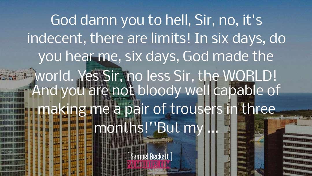 God Making You Unique quotes by Samuel Beckett