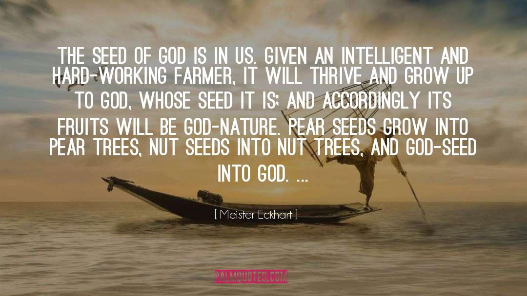 God Nature quotes by Meister Eckhart
