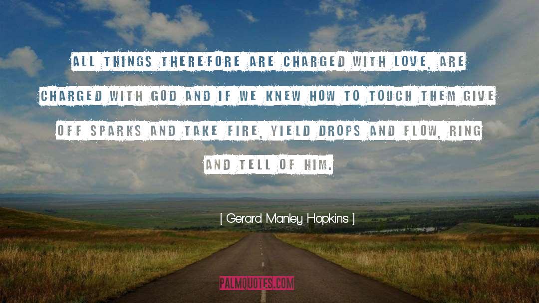 God Nature quotes by Gerard Manley Hopkins