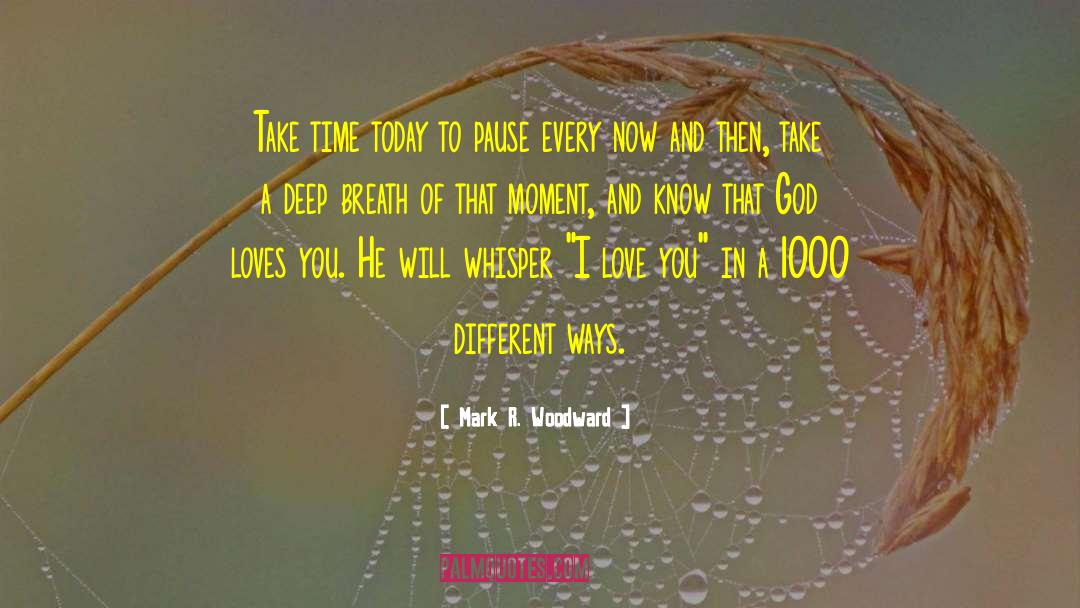 God Of Gaps quotes by Mark R. Woodward